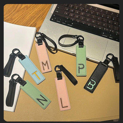 Factory custim leather keychain with personal logo for promotion gift